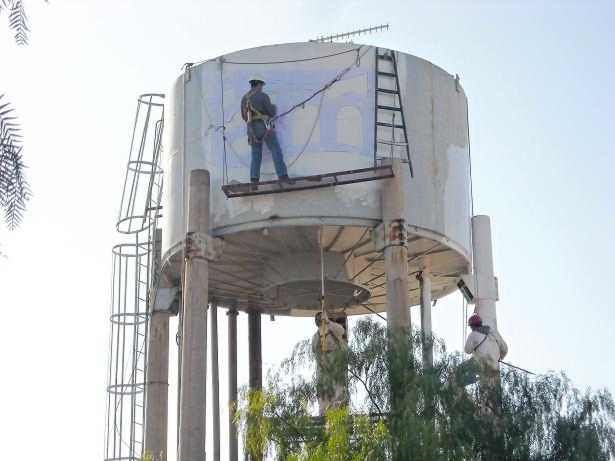 AYSAM Pintura de Tanques de Agua y  Logo